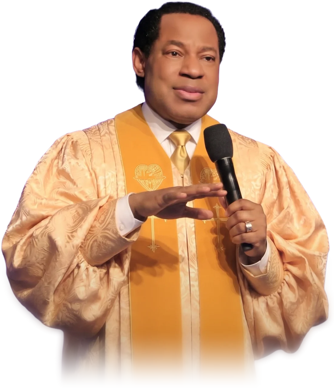 Pastor Chris Oyakhilome at the September Communion Service